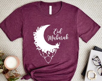 Eid Mubarak Crescent Moon Shirt, Ramadan Mubarak Tee, Islamic Shirt,Happy Ramadan Shirt,Not Even Water Tee,Muslim T-Shirt,Religious Clothing