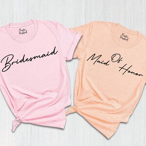 Bachelorette Party Shirts, Maid of Honor Shirt, Bridesmaid Shirt, Bridal Shower Party, Bridal Gift, Honeymoon Gift, Bachelorette Party Gift