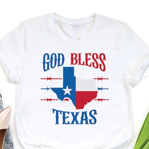 God Bless Texas Shirt, Texas Map Shirt,Texas Patriot Shirt,Texas Strong Shirt,Dont Mess With Texas,Defend the Border,Texas Lover Support Tee