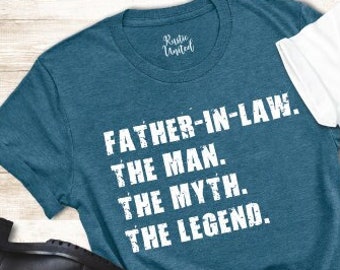 Father's Day Shirt, Gift for Father In Law, Birthday Gift for Father In Law, Best Father In Law, Father In Law gift from Bride, Wedding Gift