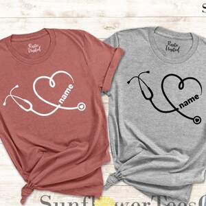 Custom Nurse Shirt, Personalized Nurse Doctor Shirt, Funny Doctor Shirt, Nursing School Shirt, Nurse Gift, Doctor's Day Shirt, Doctor Gift