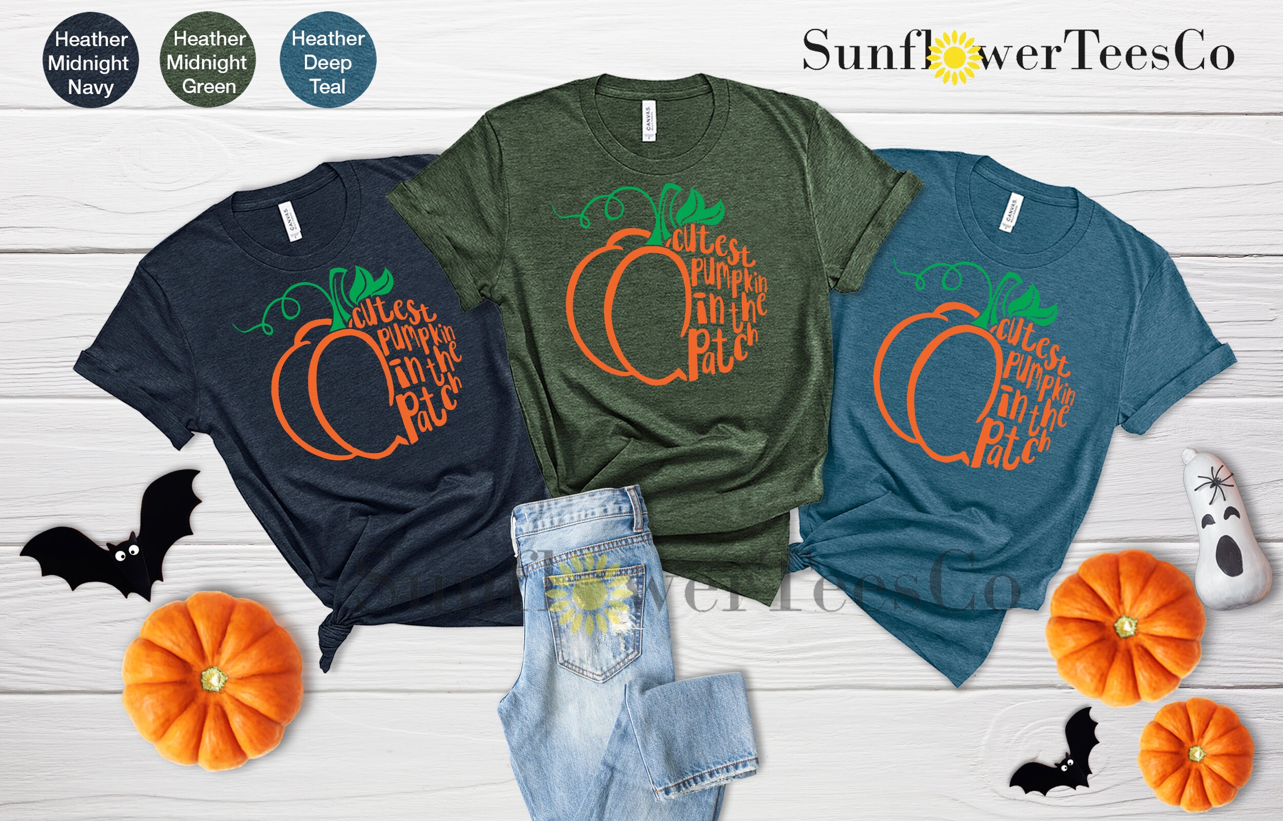 Pumpkin TShirt Halloween Shirt Screen print shirt Foodie Etsy