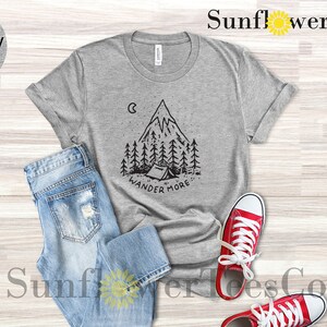 Mountain Shirt, Travel Shirt, Wanderlust Shirt, Camping Shirt, Hiking Shirt, Adventure Shirt, Explore Tee, Nature T Shirt, Outdoor Shirt bild 3