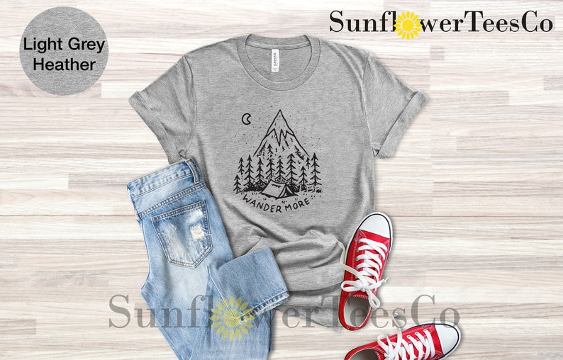 Mountain Shirt, Travel Shirt, Wanderlust Shirt, Camping Shirt, Hiking Shirt, Adventure Shirt, Explore Tee, Nature T Shirt, Outdoor Shirt bild 3