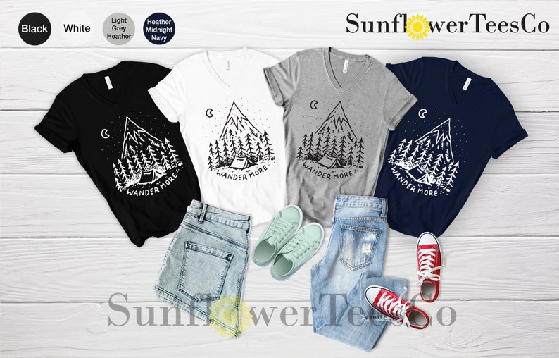 Mountain Shirt, Travel Shirt, Wanderlust Shirt, Camping Shirt, Hiking Shirt, Adventure Shirt, Explore Tee, Nature T Shirt, Outdoor Shirt bild 6