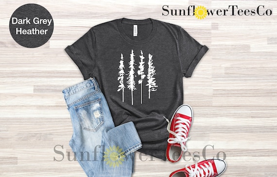 Pine Tree Shirt, Pine Tree T Shirt, Hiking T Shirt, Mountains Shirt, Adventure T Shirt, Camping Shirt, Wanderlust Shirt, Outdoors Tee