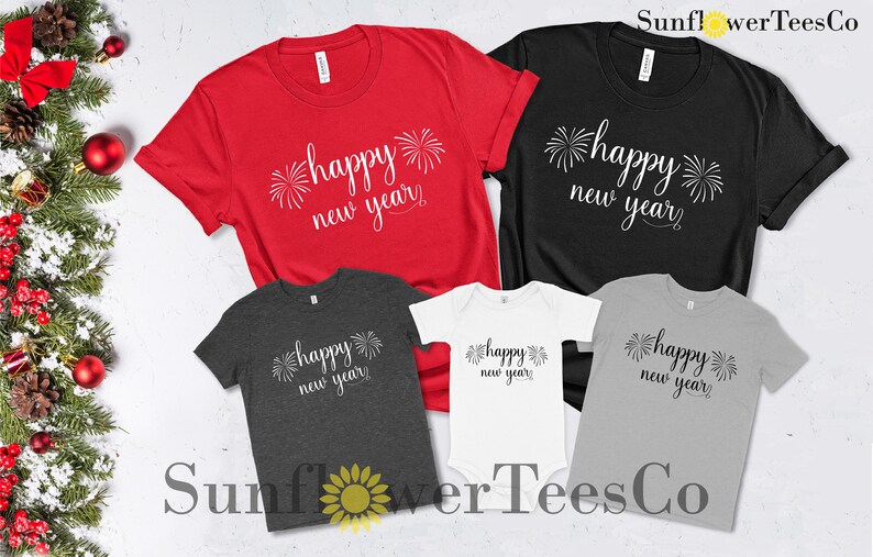 family new years shirt