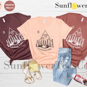 Mountain Shirt, Travel Shirt, Wanderlust Shirt, Camping Shirt, Hiking Shirt, Adventure Shirt, Explore Tee, Nature T Shirt, Outdoor Shirt bild 4