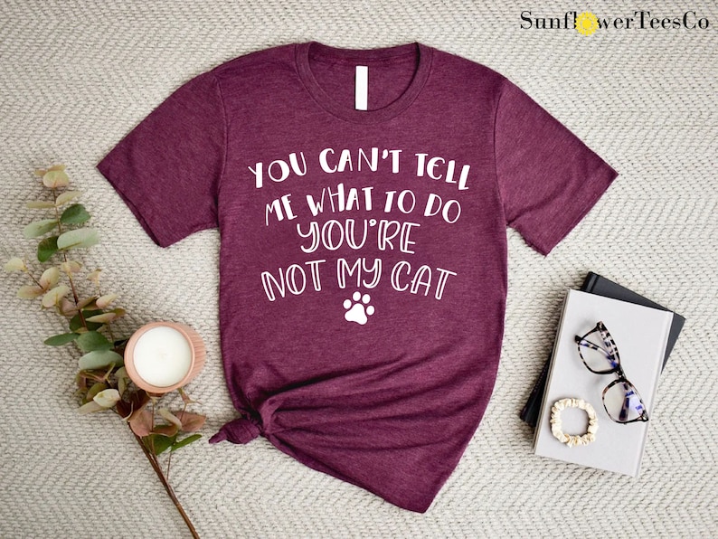 a shirt that says you can't tell me what to do you're