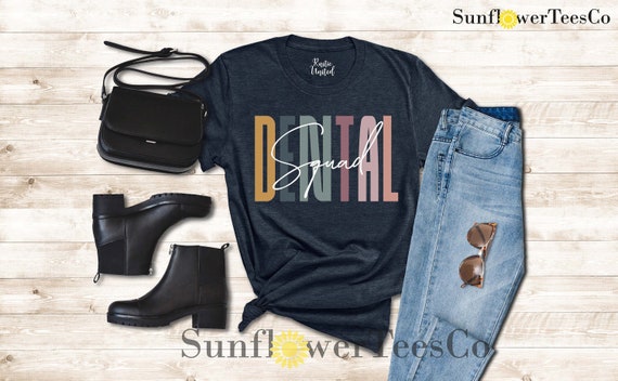 Dental Squad Shirt, Dentist Shirt Women Men, Gift for Dentist, Dental Assistant Tee, Dental Student Shirt, Dental Team Shirts, Tooth Shirt