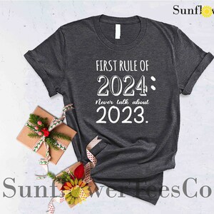 New Years Shirt, Happy New Year 2024, New Years Party, Family Christmas Shirts,Happy New Year Clothing,New Years Eve,Family Matching Shirts image 5