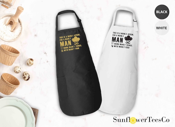 Funny Apron for Men, Baking Apron for Men, Dad Apron,Father's Day Gift,Grilling Apron,BBQ Apron for Men,Chef Gift,Cooking Apron With a Quote