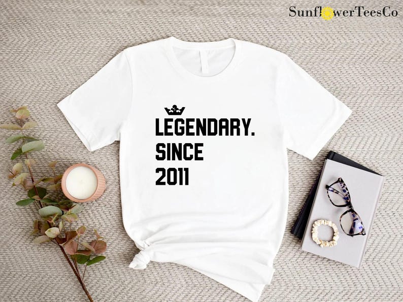 15th Birthday Shirt, 15th Birthday Gift, Custom Legendary Since Birthday Shirt,Fifteen Birthday Outfit,15 Years Old Shirt,15 Years Old Gift afbeelding 2