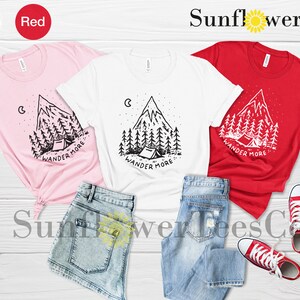 Mountain Shirt, Travel Shirt, Wanderlust Shirt, Camping Shirt, Hiking Shirt, Adventure Shirt, Explore Tee, Nature T Shirt, Outdoor Shirt bild 5