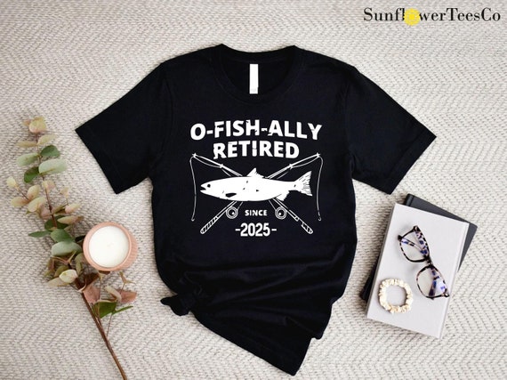 O'Fishally Retired 2023 釣り竿 Retiring Fisherman トレーナー Fisherman Fishing Retirement O-Fish-Ally Retired 2025 Men's