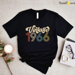 60th Birthday Shirt, Vintage 1966 Shirt, Mom Birthday Gift, Dad Birthday Shirt, Friend Birthday Party Gift Ideas, 60th Birthday Woman Bild 3