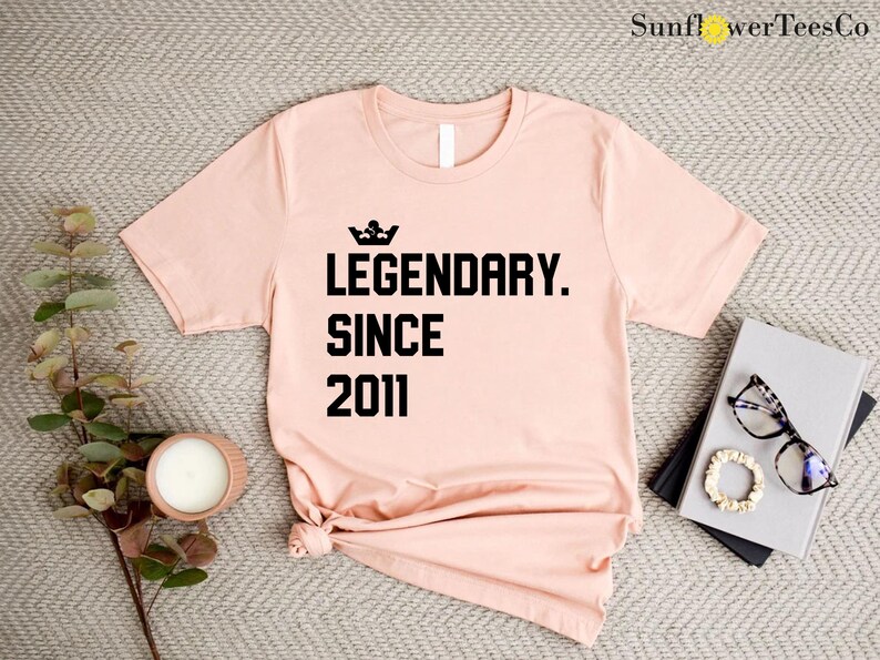 15th Birthday Shirt, 15th Birthday Gift, Custom Legendary Since Birthday Shirt,Fifteen Birthday Outfit,15 Years Old Shirt,15 Years Old Gift afbeelding 3