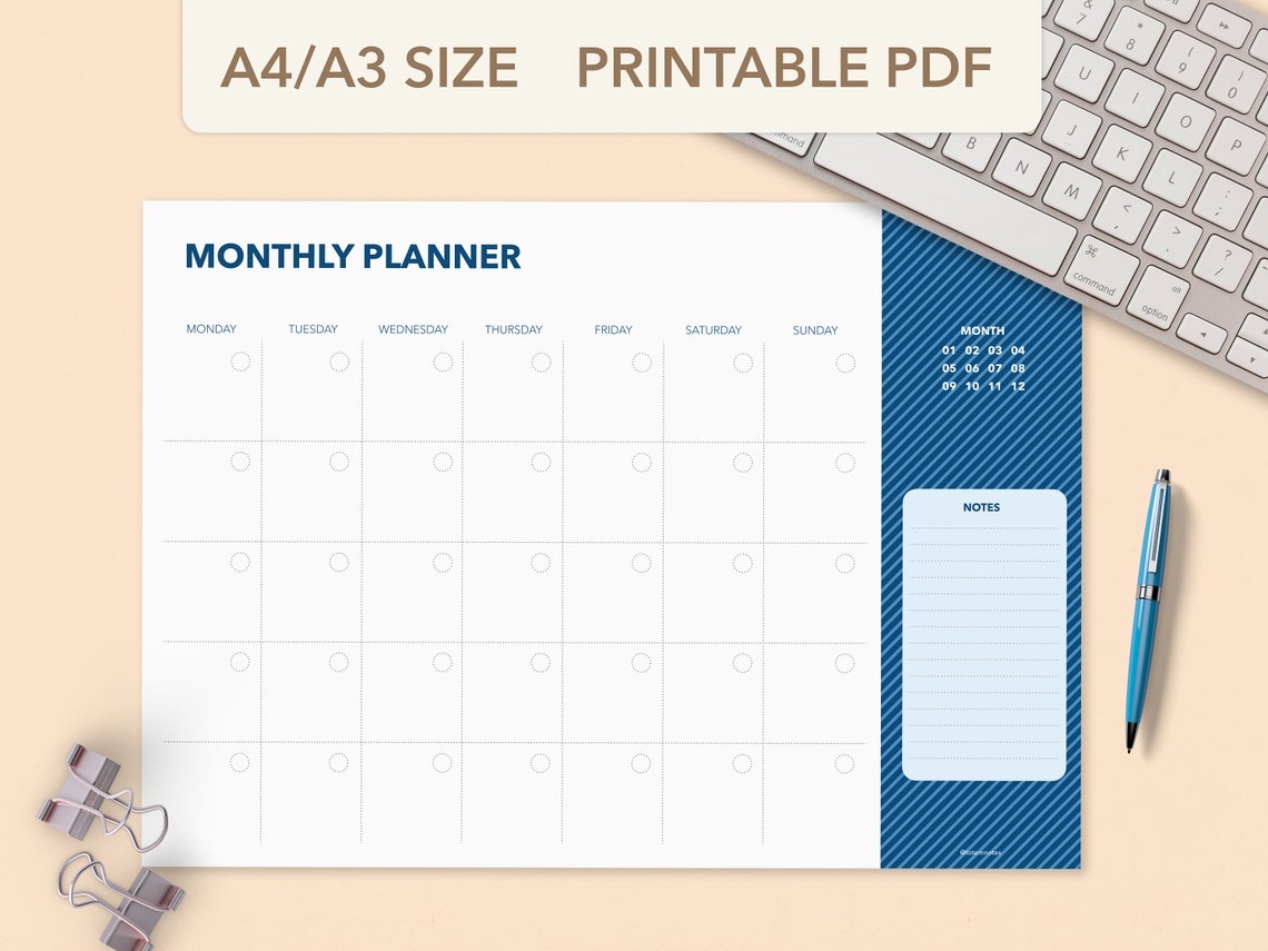 undated-desk-monthly-planner-blank-printable-pdf-a4-a3-etsy