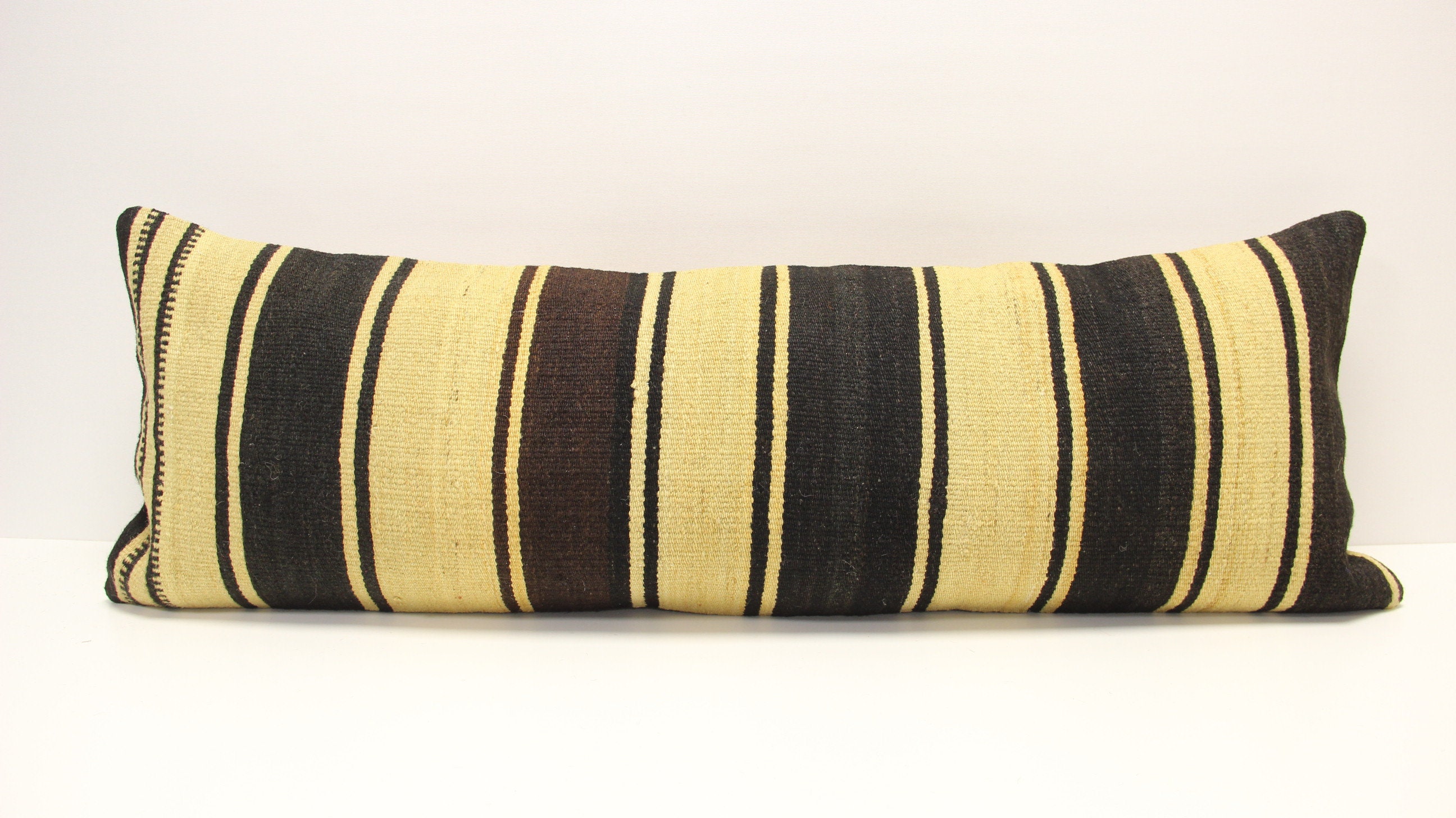Large Size Kilim Pillow Cover 12x36 Inch Long Lumbar Pillow Etsy UK