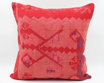 Throw kilim pillow cover 20x20 inch 50x50 Cm Handmade Square Novelty Whipcord Chair Oriental Decorative Pattern kilim Cushion cover KL-111
