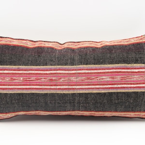 Anatolian Kilim Lumbar Pillow Cover 10x20 inch 25x50 Cm Mini size Pillow Oriental art deco cushion cover Turkish Handmade Decorative  KA-204