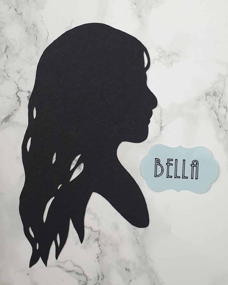 Twilight Saga Cutout Silhouettes Bella Swan Edward Cullen Etsy Hong Kong