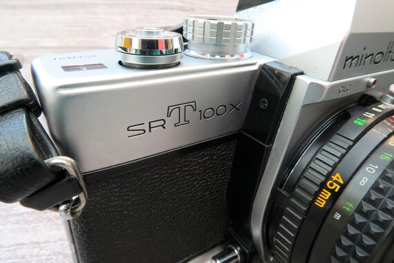 Minolta SRT 100X + 45mm F/2 Lens, 35mm Manual Focus SLR Film