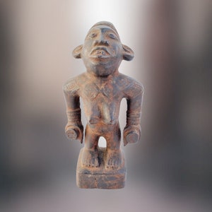 Fertility, Kongoy African Sculpture, Collectible, Spiritual Art, Folk, Home Decor. Antiques, african statues and sculptures.