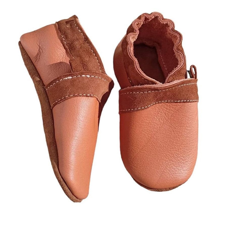 Chaussons cuir souple pas cher new arrivals