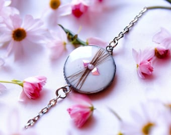Pulsera conmemorativa personalizada para el cabello / Recuerdo personalizado de un mechón de cabello, Joyas conmemorativas para el cabello, Recuerdo de un corte de cabello de bebé
