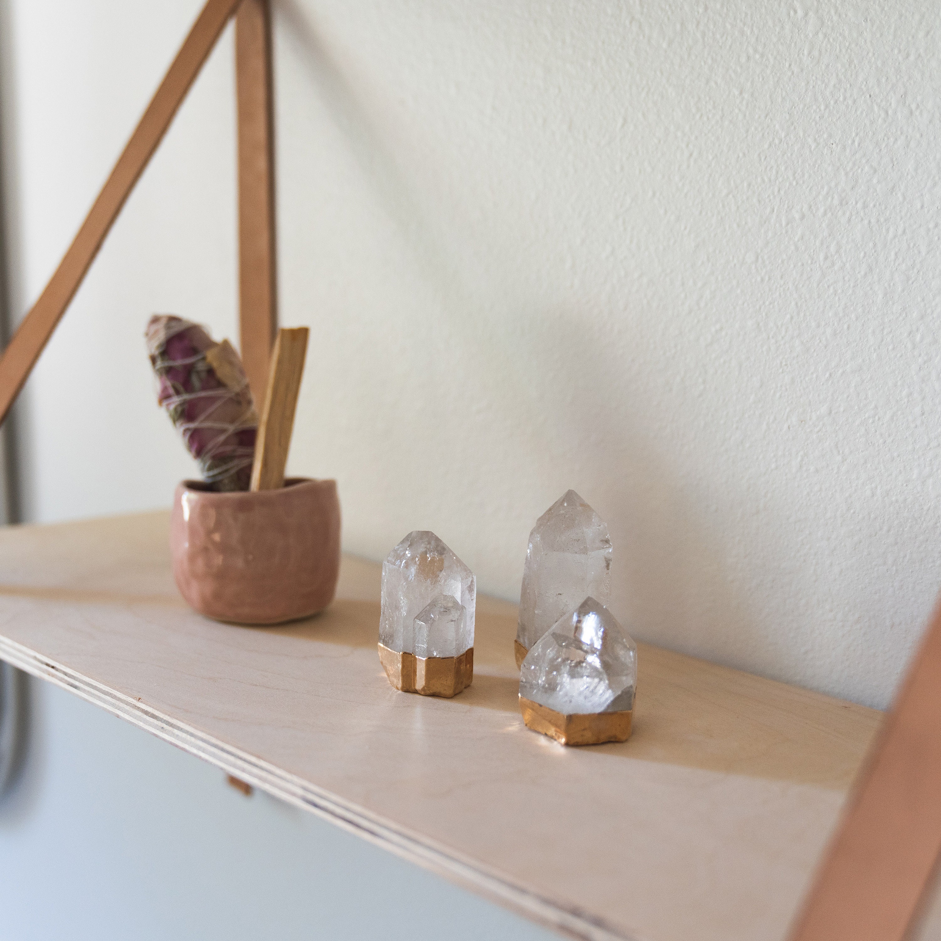 Hanging Shelves With Leather Straps Floating Wooden Shelf Etsy