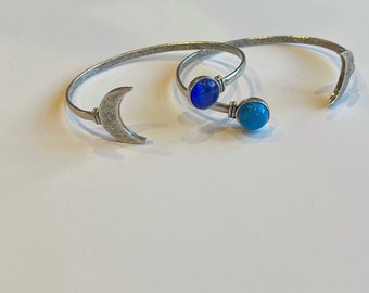 Moon Phase Crescent Bangle