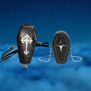 Borsa a tracolla bara in pelle vegana nera