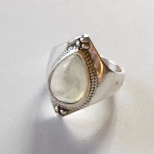 Tibetan Style Moonstone Ring