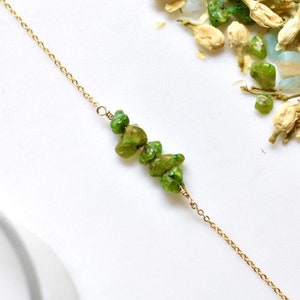 Aventurine 22k Gold Plated Bracelet, Gold Plated Bracelet, Dainty Bracelet, Gemstone Bracelet, Aventurine Gemstone Bracelet, Bracelet