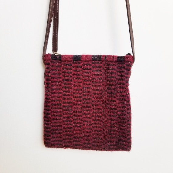 Borsa Donna a tracolla in pelle nera Cross body moda Donna abbigliamento accessori