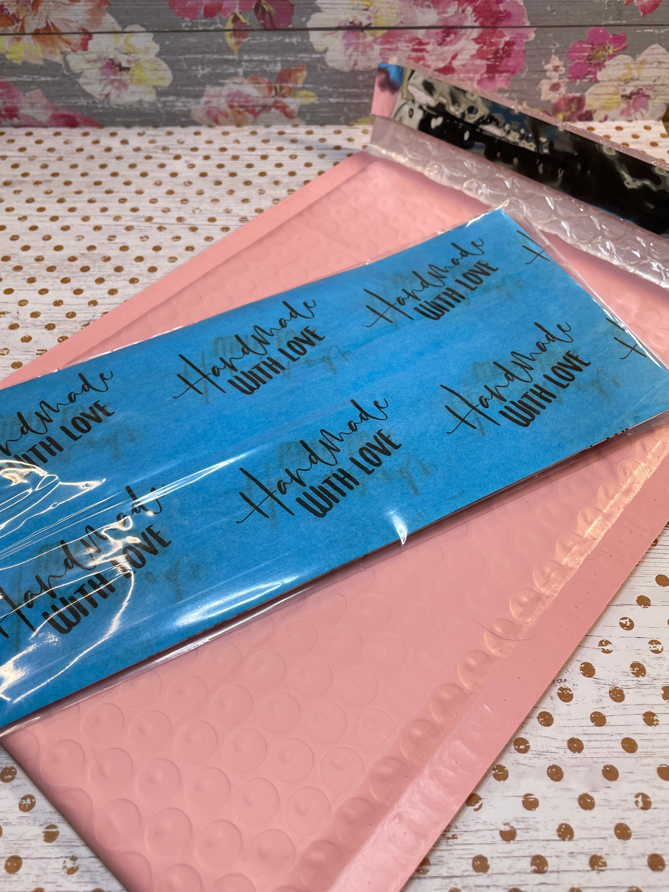 etsy custom tissue paper