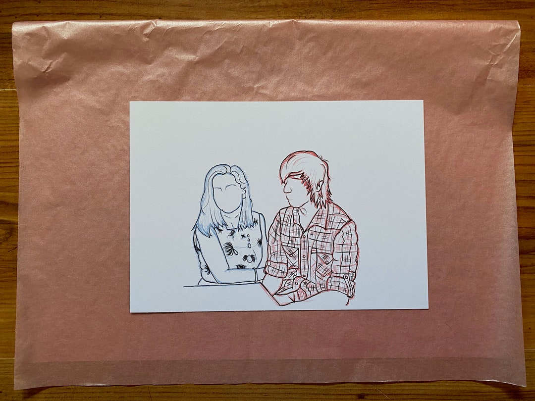Customised Drawings Customised Photo Drawing Prints - Etsy