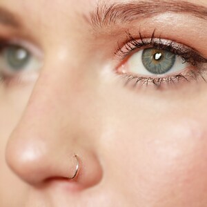 Magnetic septum ring deals etsy