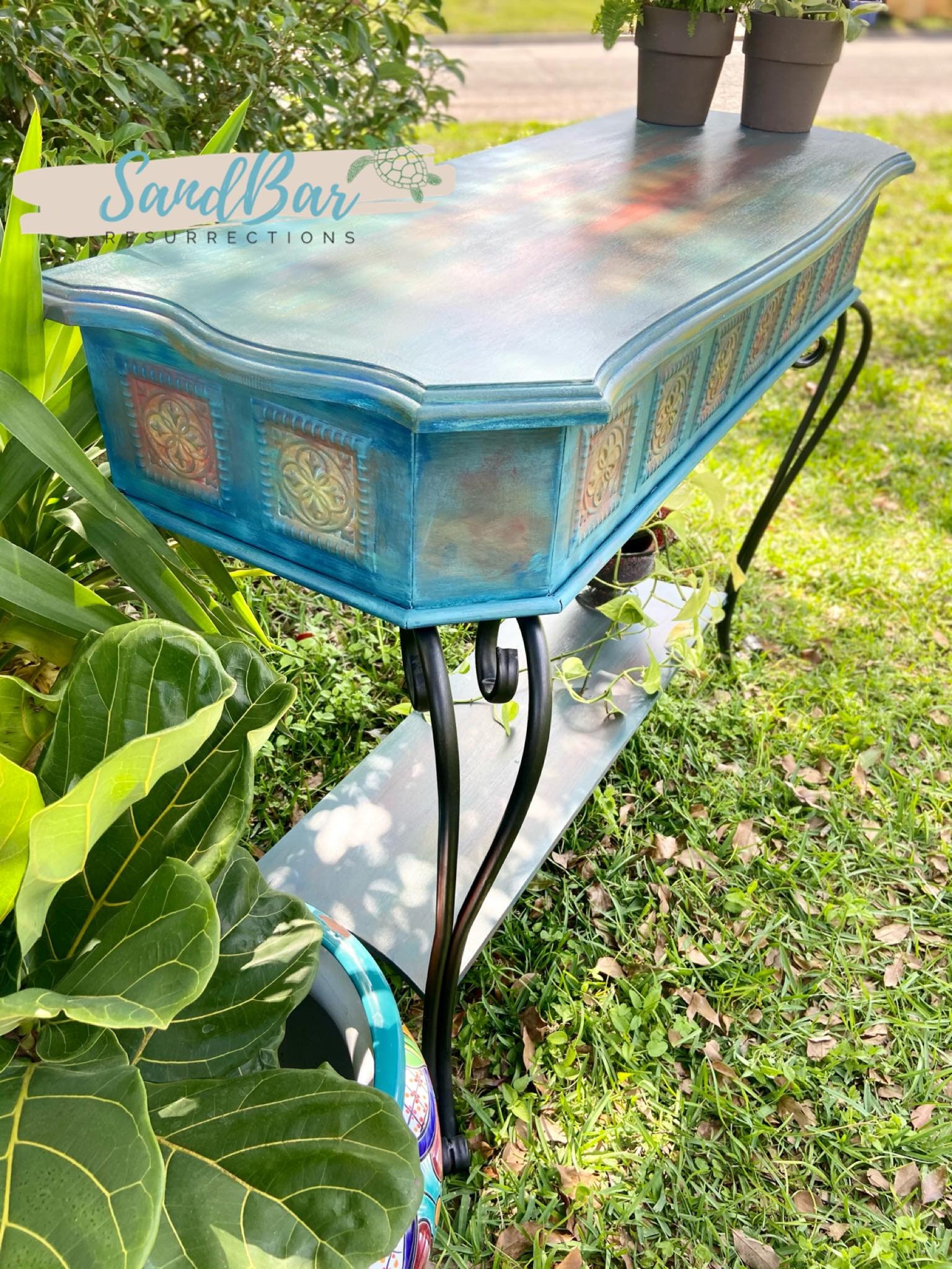 Boho Sofa Table | Etsy