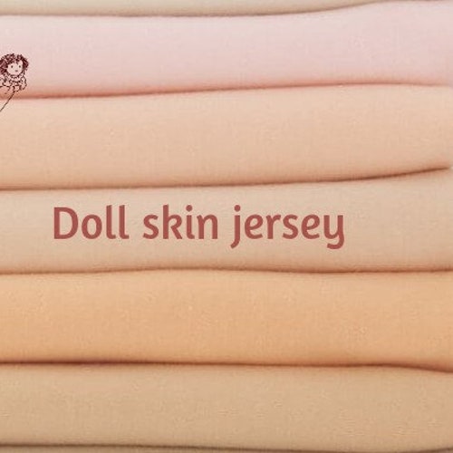 Doll Making Jersey by De Witte Engel Waldorf Doll Skin Etsy UK