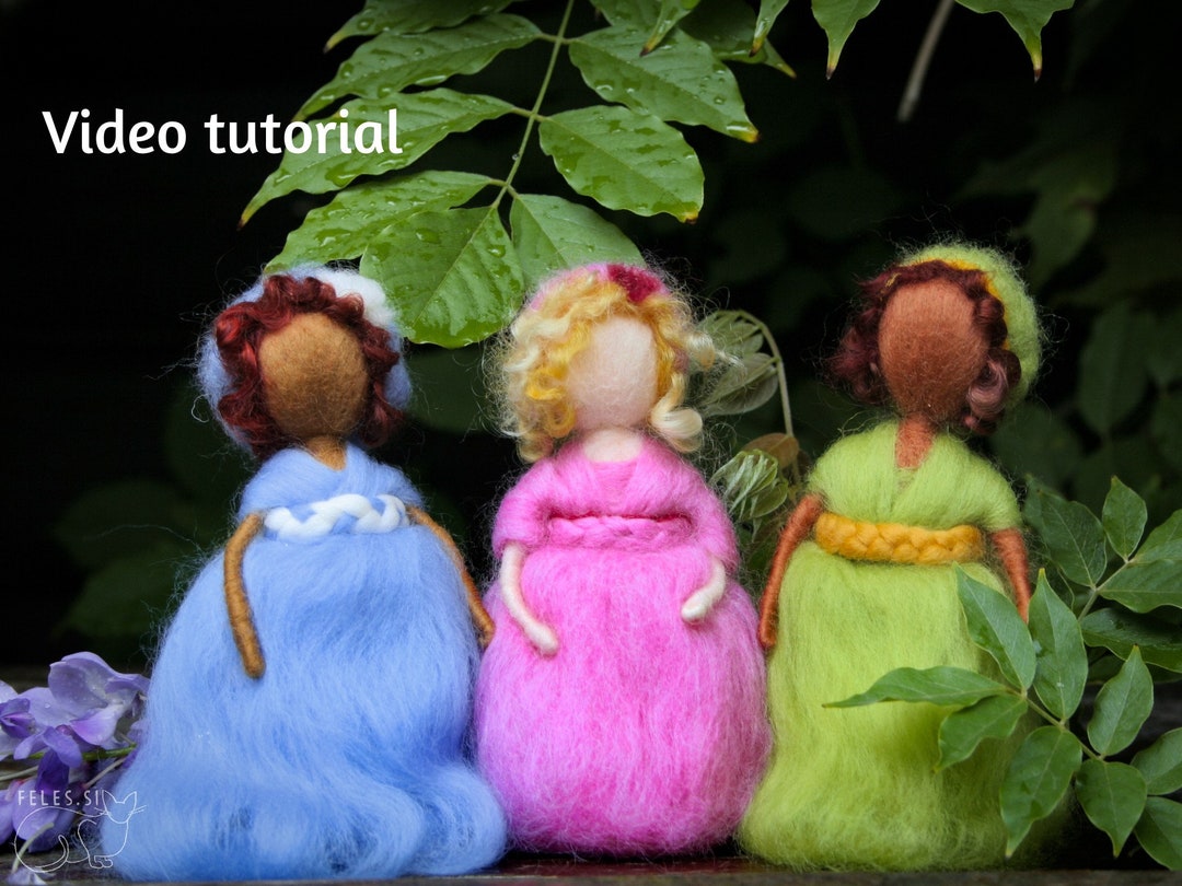 Fairy Needle Felting Tutorial - Needle Felting Tutorial for Beginners ...