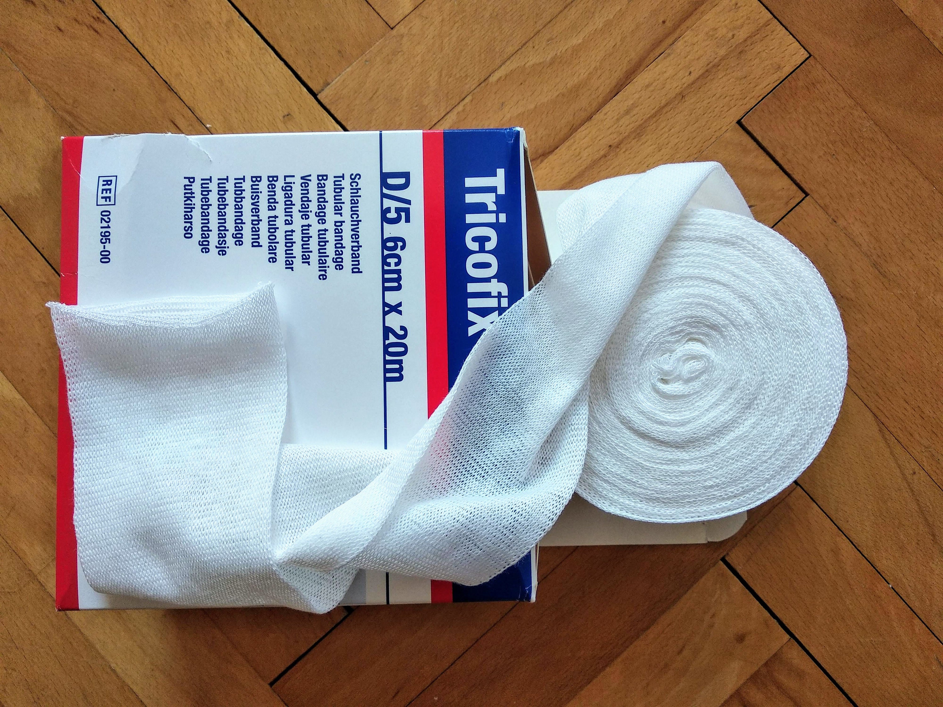 Dolls head cotton tubing Tubular cotton gauze 6 cm/ Etsy