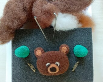 Starter felting kit - Waldorf gifts for kids - Waldorf kit homeschool