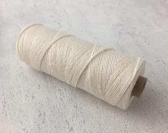 Dolls head linen thread - Linen binding thread for dolls - Waldorf doll supplies