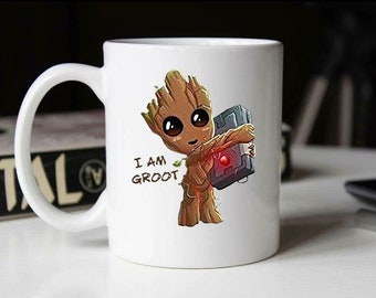 I&#39;m Groot Mug, Funny Mugs I&#39;m Groot Coffee Mug, Groot Mug, Coffee Mug Tea Cup