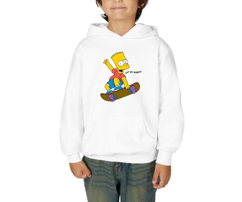 Sweat à Capuche Simpsons Primark Garçon - Gris - Taille 20 (âgé 15-16 Ans)