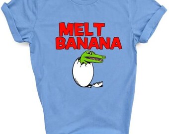Melt Banana Unisex T Shirt, Vintage style, Unisex Tees For