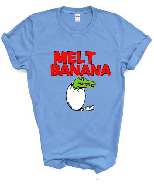 Melt Banana Unisex T Shirt, Vintage Style, Unisex Tees for