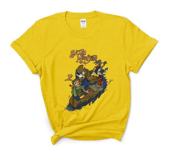 トップス dead stock splash mountain long T Vintage 90s Splash Mountain Disneyland T Shirt Mickey Mouse